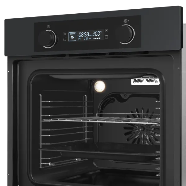 Шкаф духовой электрический MAUNFELD AEOH6062 Графитовый