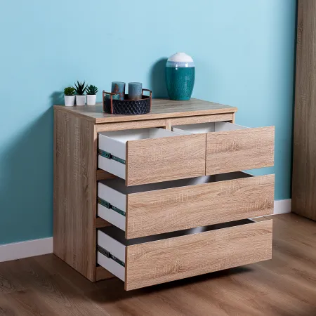 2.05.02.050.3 МАЛЬТА комод 2+2 ящика 80х76 сонома RU