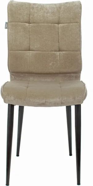 Стул для дома Бюрократ CH-K10 песочный Light 21 металл черный на ножках (CH-K10_1/LT21)