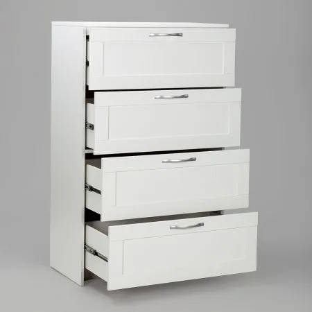 2.02.02.060.1 СИРИУС комод "4 ящика белый RU"