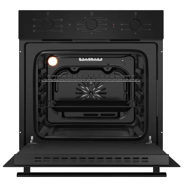Шкаф духовой электрический MAUNFELD AEOF6060 Черный/черная фурнитура