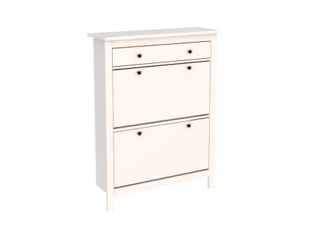 2.08.10.190.1 САГА тумба для обуви 92х122 белая