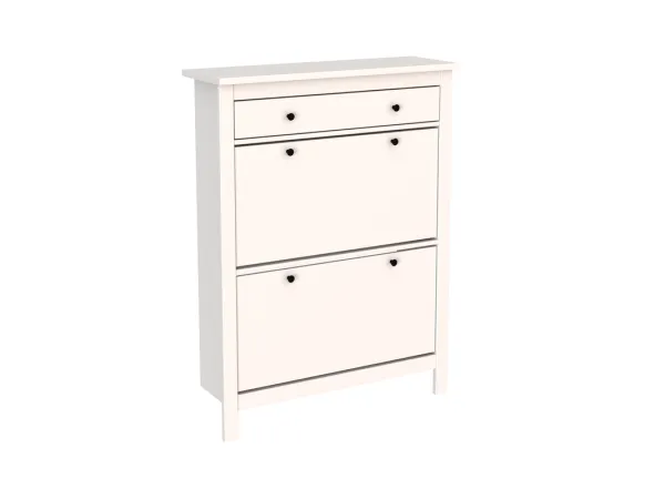 2.08.10.190.1 САГА тумба для обуви 92х122 белая