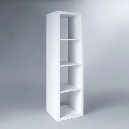 S00623 Фора 4Л стеллаж 146x41х38, белый