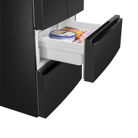 Холодильник с инвертором KITFit Pro MAUNFELD MFF190NFDSB01 Total NoFrost инвертор Черная нержавеющая сталь