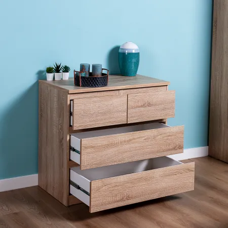 2.05.02.050.3 МАЛЬТА комод 2+2 ящика 80х76 сонома RU