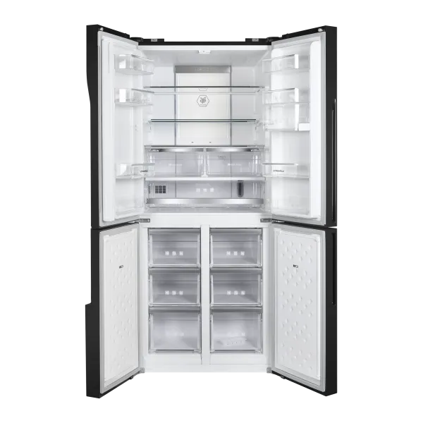 Холодильник MAUNFELD MFF182NF Черный