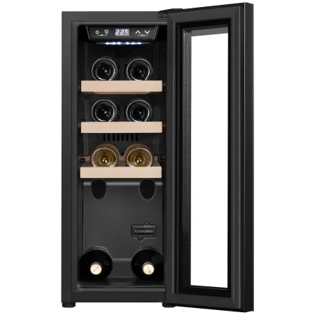 Винный шкаф MAUNFELD MFWC-28S8 Черный
