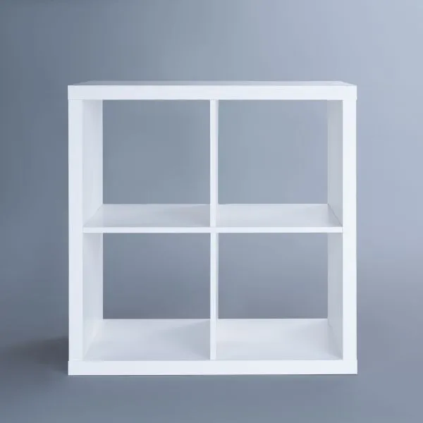 S00029 Фора 4 стеллаж 76х76х38, белый