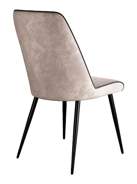 Стул DikLine 325 B03 BEIGE, ножки черные