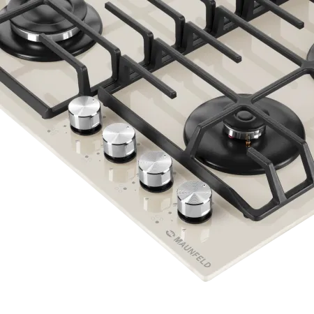 Газовая варочная панель MAUNFELD EGHG.64.6C Бежевый