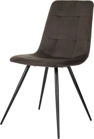 Стул для дома Бюрократ CH-K1_4 комплект 4шт коричневый Holland 74 металл черный на ножках (CH-K1_1/HL74_4)