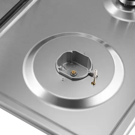 Комбинированная варочная панель MAUNFELD EEHS.64.3CS/KG Нержавеющая сталь