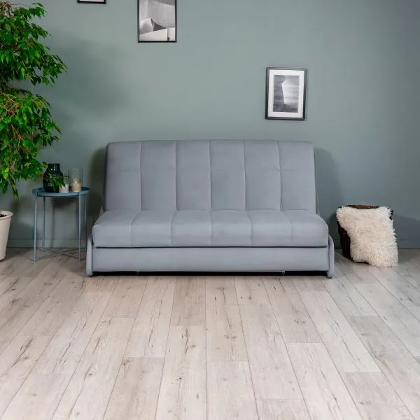 ТОКИО Диван прямой светло-серый, 160 ППУ