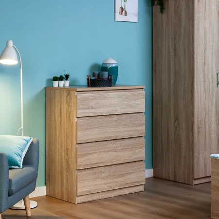 2.05.02.070.3 МАЛЬТА комод 4 ящика 80х99 сонома RU