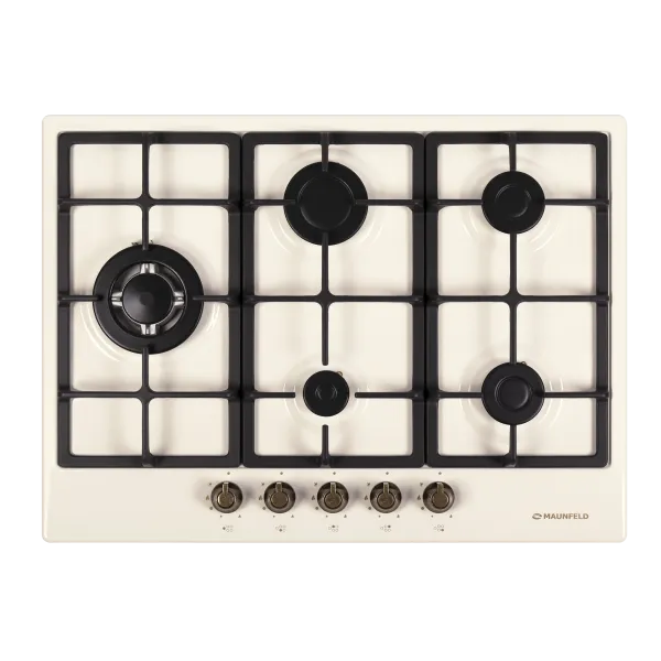 Газовая варочная панель MAUNFELD EGHE.75.33CR\G Бежевый