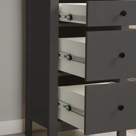 2.08.07.120.4 САГА шкаф с витриной 50 серый RU