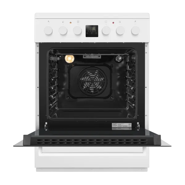 Электрическая стеклокерамическая плита MAUNFELD MEC67CW08TD Белый