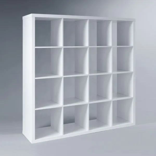 S00678 Фора 16 стеллаж 146x146х38, белый