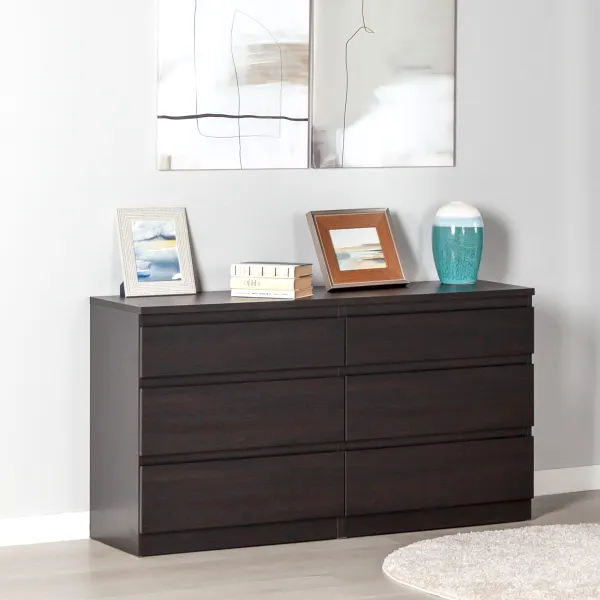 2.03.02.080.5 КАСТОР комод 6 ящиков RU Дуб Венге