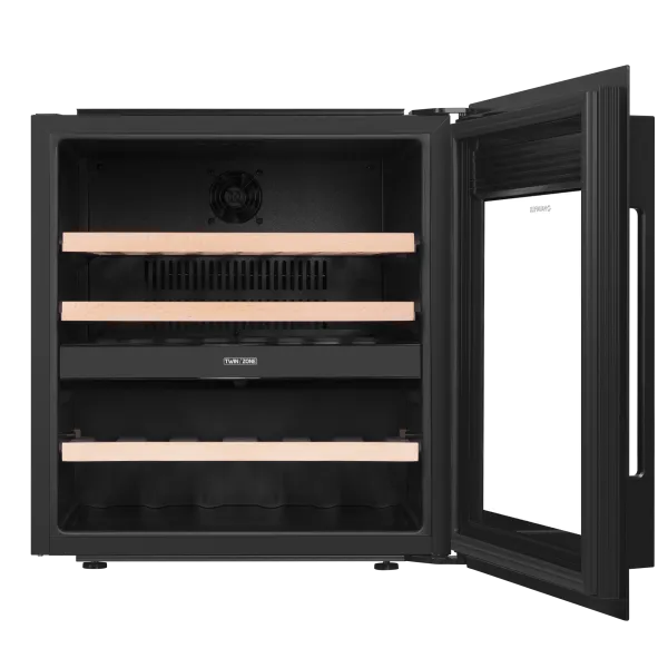 Винный шкаф встраиваемый MAUNFELD MBWC-92DM36 Черный