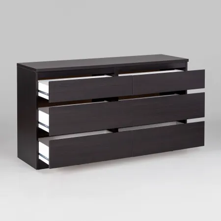 2.03.02.080.5 КАСТОР комод 6 ящиков RU Дуб Венге