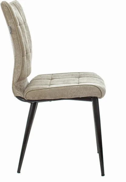 Стул для дома Бюрократ CH-K10 песочный Light 21 металл черный на ножках (CH-K10_1/LT21)