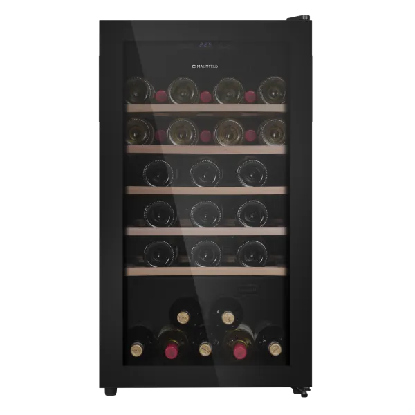 Винный шкаф MAUNFELD MFWC-124S56 Черный