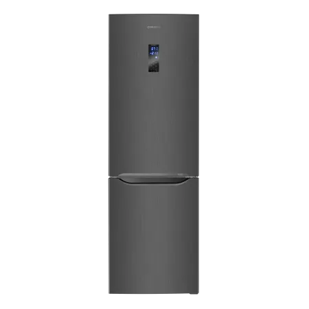 Холодильник-морозильник MAUNFELD MFF187NF Темная нержавеющая сталь
