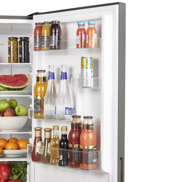 Холодильник MAUNFELD MFF185NF10 Inverter Нержавеющая сталь