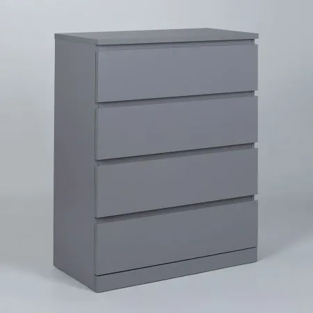 S01064 Варма 4 комод 80х100х40, серый