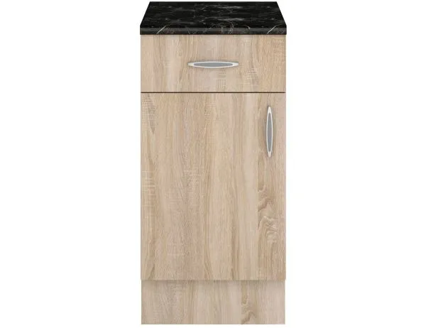 Шкаф напольный 40см 1ящ «Дуб Сонома»