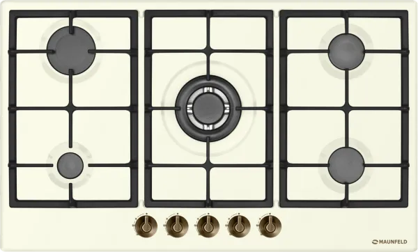 Газовая варочная панель MAUNFELD EGHE.95.33CBG.R\G Бежевый