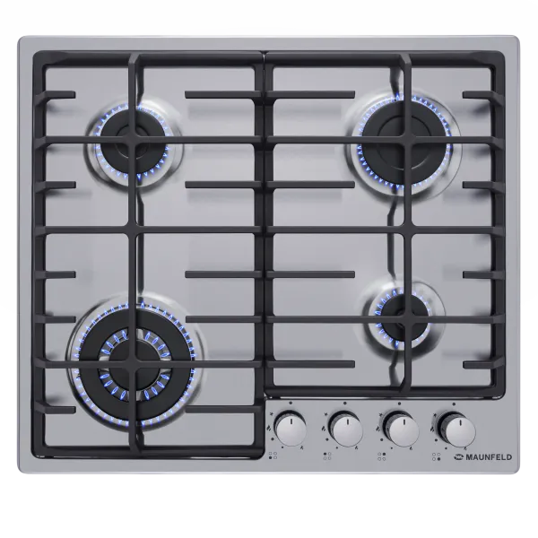 Газовая варочная панель MAUNFELD EGHS.64.63CS/G Нержавеющая сталь