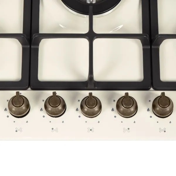 Газовая варочная панель MAUNFELD EGHE.75.33CBG2.R\G Бежевый