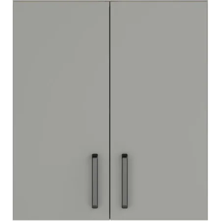 Навесной шкаф 60х67,6х29 «Мирах сер\дер»