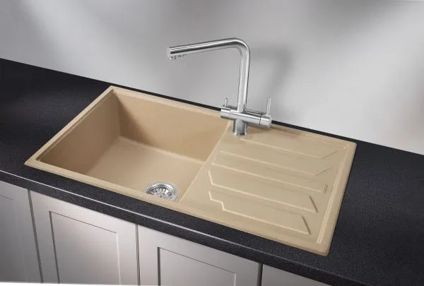 8601, ПЕСОК, кухонная мойка, кварц