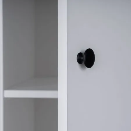 2.08.01.040.1 САГА шкаф 3 двери с зеркалом белый