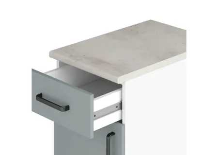 Шкаф напольный с ящиком 40х85х60 «Евника»