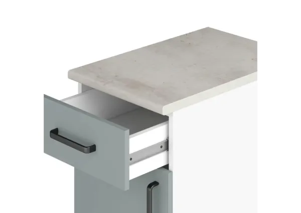 Шкаф напольный с ящиком 40х85х60 «Евника»