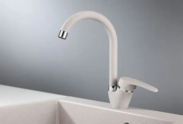 1024, АНТИК (БЕЖЕВЫЙ), СМЕСИТЕЛЬ КУХОННЫЙ