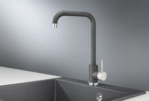 ST-4033, ГРАФИТ, СМЕСИТЕЛЬ КУХОННЫЙ