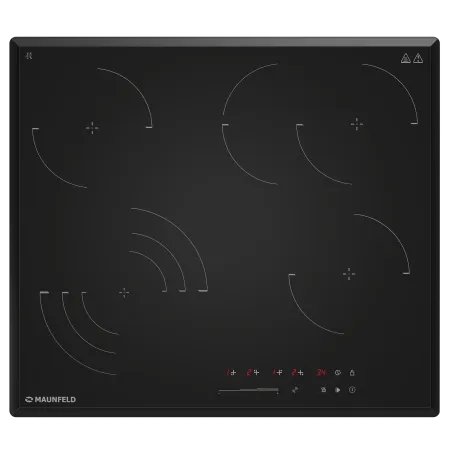 Электрическая варочная панель MAUNFELD CVCE594SSMDBK LUX Черный