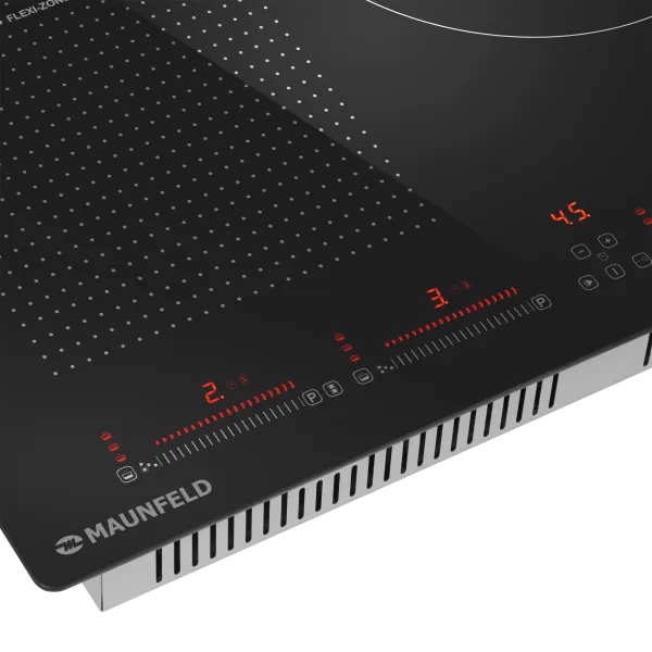 Индукционная варочная панель с Flex Zone и Booster MAUNFELD CVI804SFBK Inverter Черный