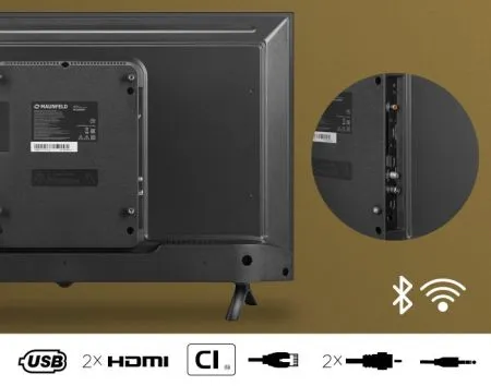 32" Телевизор MAUNFELD MLT32HSX02, HD, Яндекс TV