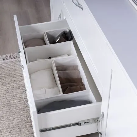 2.02.03.290.1 СИРИУС тумба 2 двери и 3 ящика 156х95 белая RU