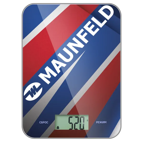 Кухонные весы MAUNFELD MKS-123G Триколор