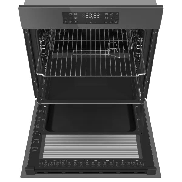 Шкаф духовой электрический MAUNFELD EOEH7614GR Графитовый