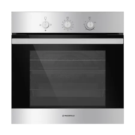 Шкаф духовой газовый MAUNFELD MGOG.673 Нержавеющая сталь