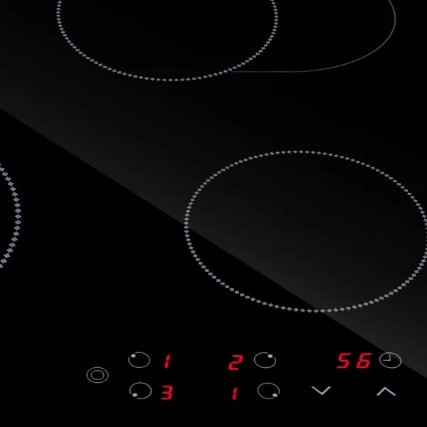 Электрическая варочная панель MAUNFELD EVCE594SMDPBK Черный